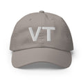 Vermont VT State Abbreviation Champion Dad Hat