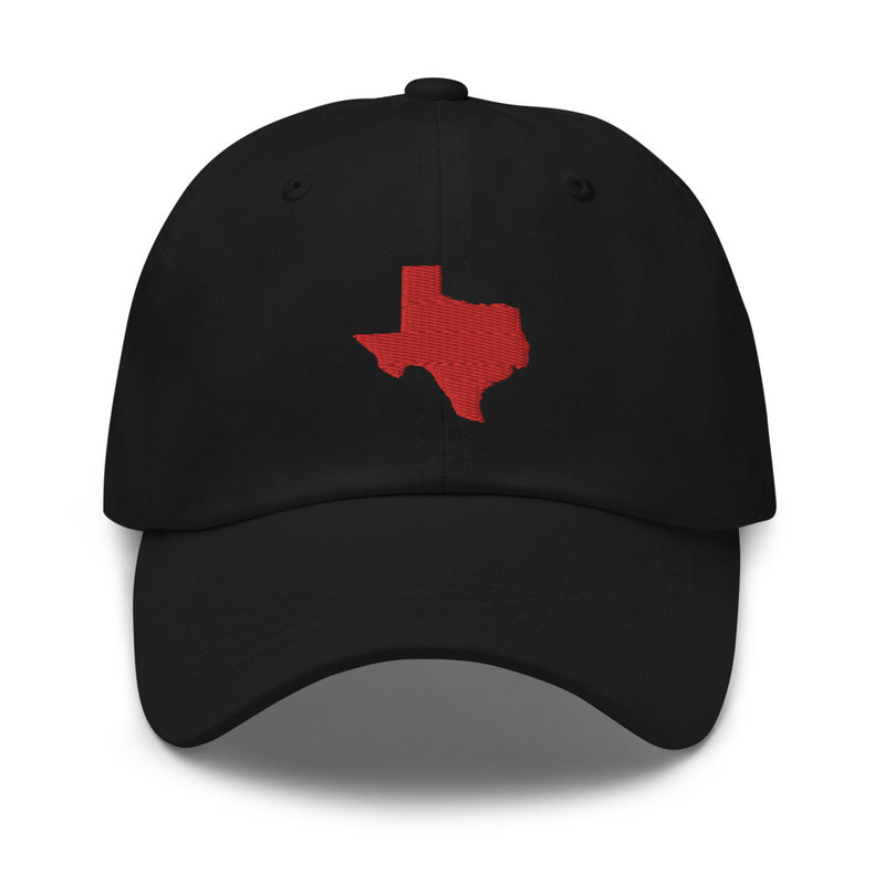 Red Texas Dad Hat