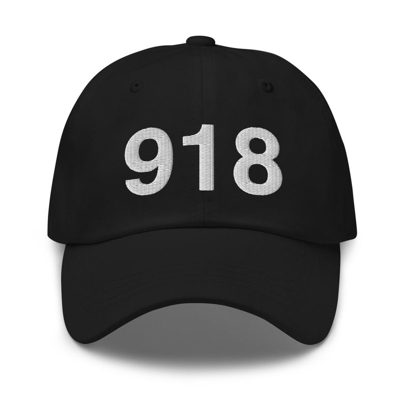 918 Tulsa Area Code Dad hat