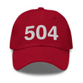 504 New Orleans Area Code Dad Hat