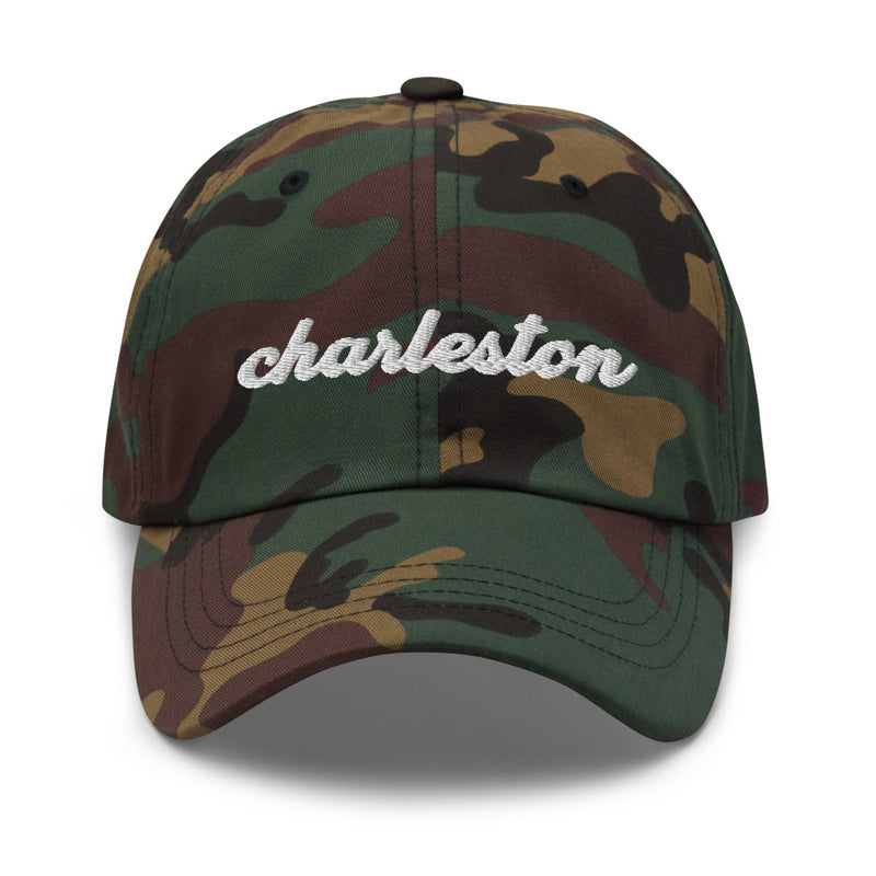 Cursive Charleston SC Dad Hat