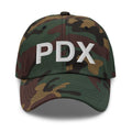 PDX Portland Airport Code Dad Hat