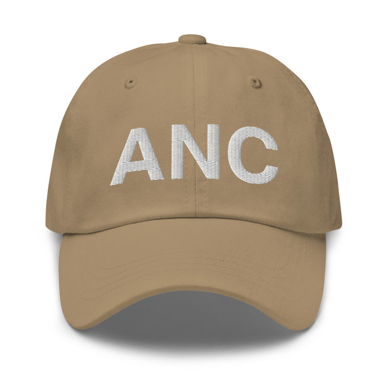 ANC Anchorage Airport Code Dad Hat
