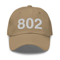 802 Vermont Area Code Dad Hat