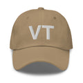 Vermont VT State Abbreviation Dad Hat