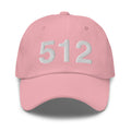 512 Austin TX Area Code Dad Hat