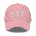 517 Lansing MI Area Code Dad Hat