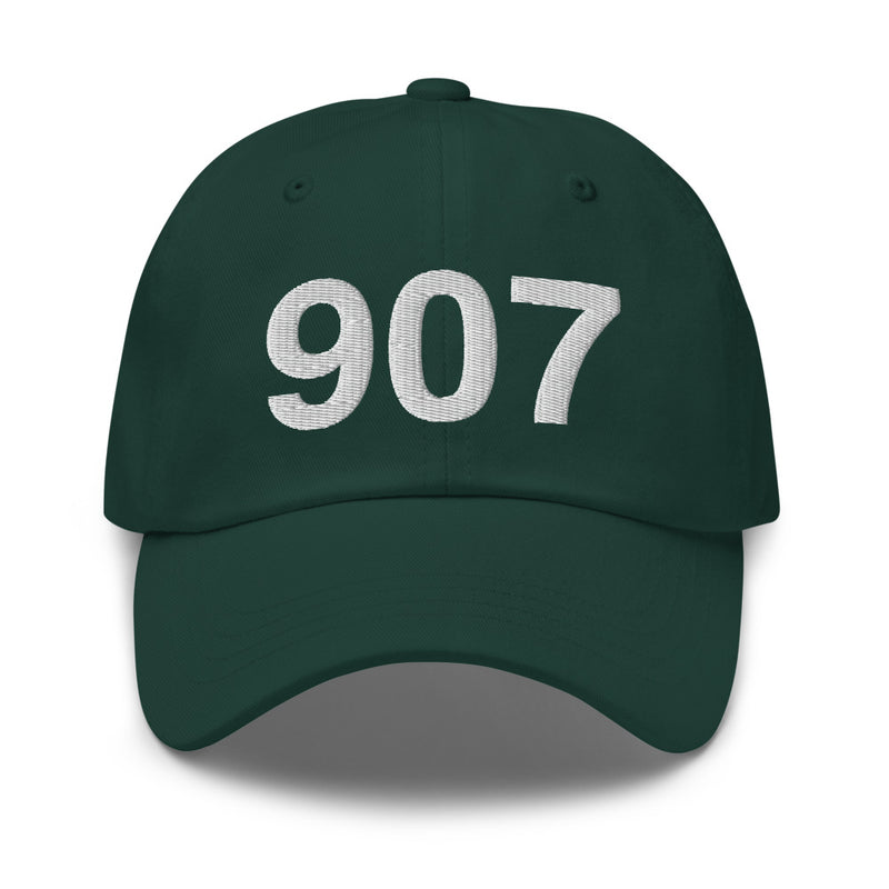 907 Alaska Area Code Dad Hat