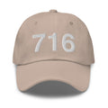 716 Buffalo NY Area Code Dad Hat