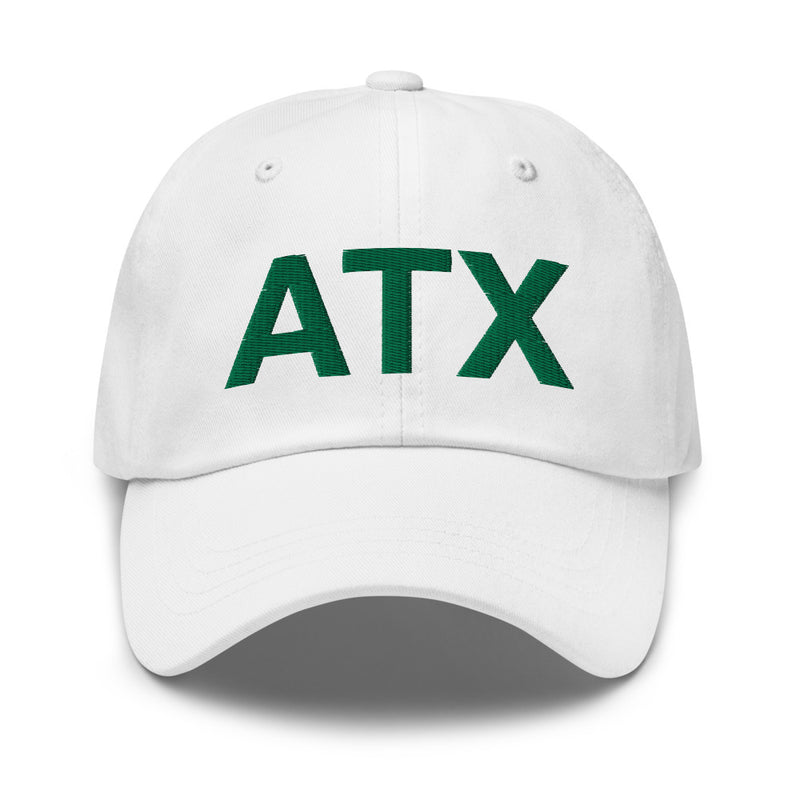Black and Green ATX Austin City Code Dad Hat