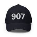 907 Alaska Area Code Closed Back Hat