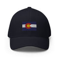 Colorado Flag Closed Back Hat