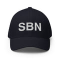 SBN South Bend Airport Code Closed Back Hat