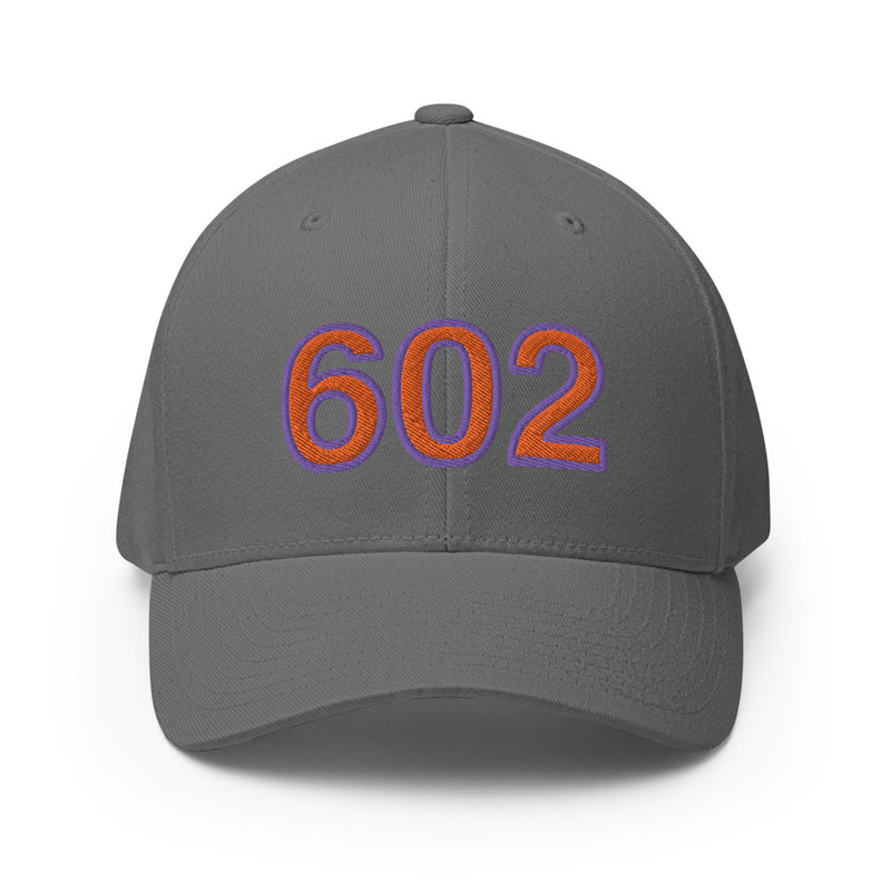 Structured Twill Cap Area Code Closed Back Hat