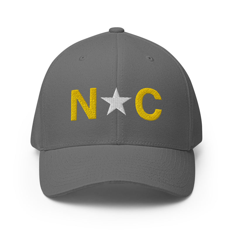 North Carolina Flag Closed Back Hat