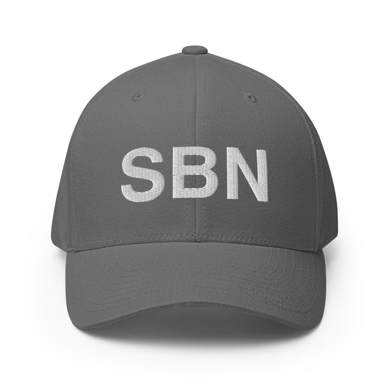SBN South Bend Airport Code Closed Back Hat