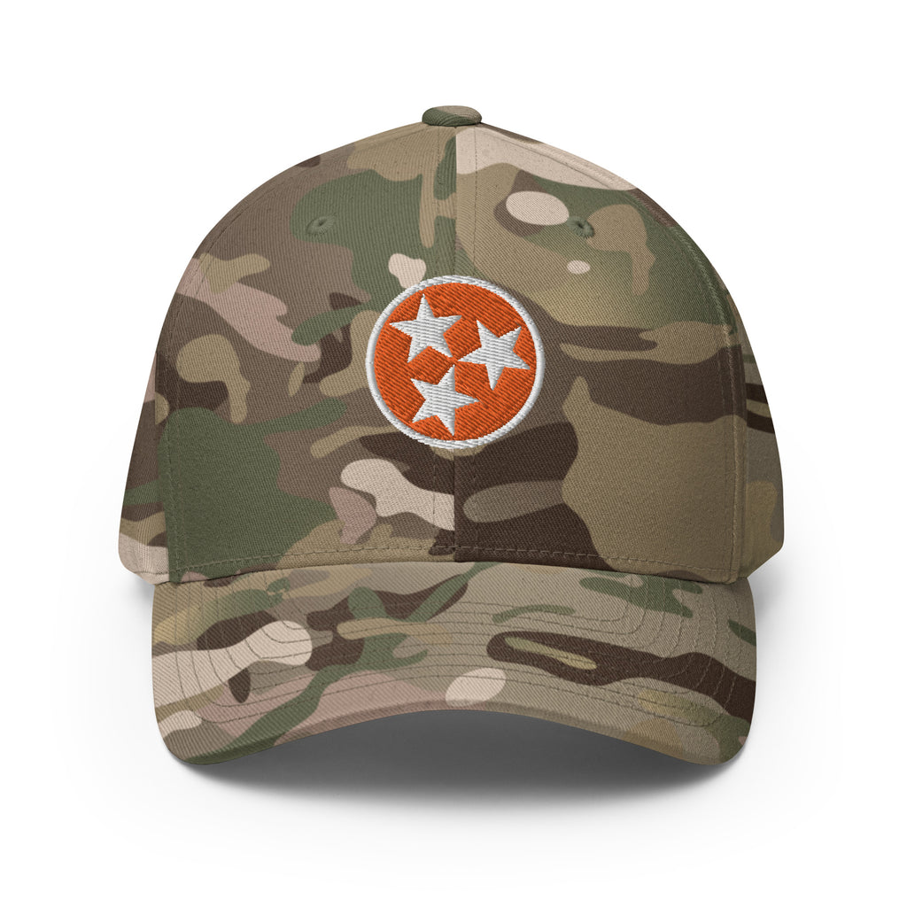 Tennessee Flag Tri-Star Hat