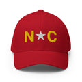 North Carolina Flag Closed Back Hat