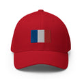 France Flag Closed Back Hat