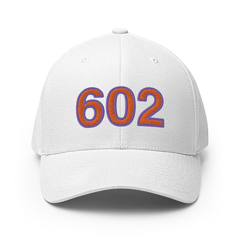 Structured Twill Cap Area Code Closed Back Hat