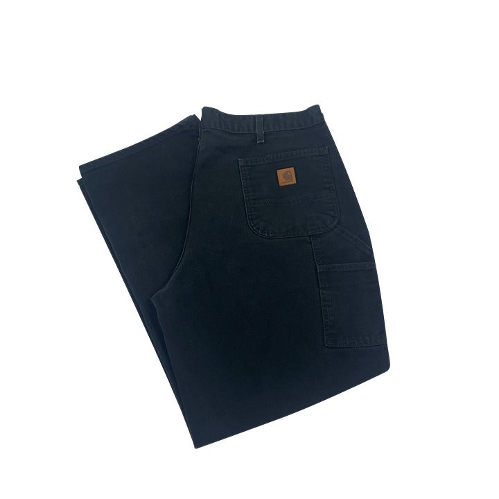 Black Carhartt  B115 6 Pocket Work Pants