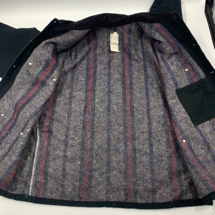 90s Carhartt Blanket Lined Chore Coat Jacket Size 54