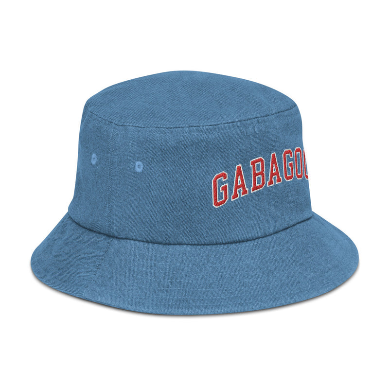 Gabagool Collegiate Denim Bucket Hat