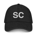 South Carolina SC Denim Dad Hat