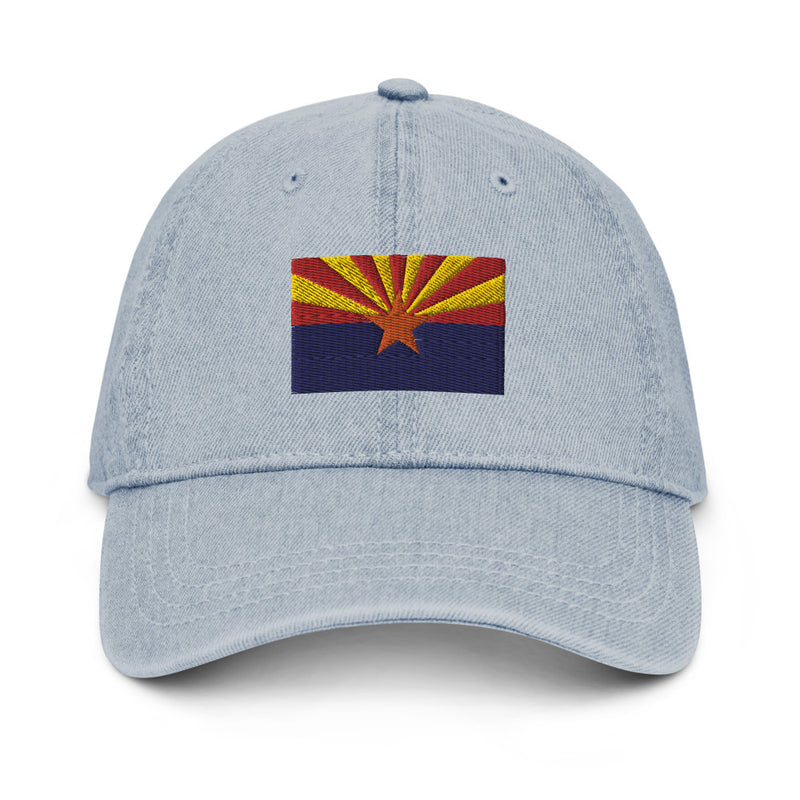 Arizona Flag Denim Dad Hat