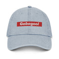 Gabagool Box Logo Denim Dad Hat