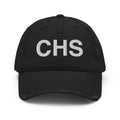 CHS Charleston SC Airport Code Distressed Dad Hat