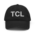 TCL Tuscaloosa Airport Code Distressed Dad Hat