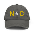 North Carolina Flag Distressed Dad Hat
