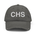CHS Charleston SC Airport Code Distressed Dad Hat