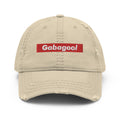 Gabagool Box Logo Distressed Dad Hat