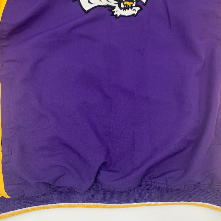 Purple LSU Tigers Windbreaker Size XL