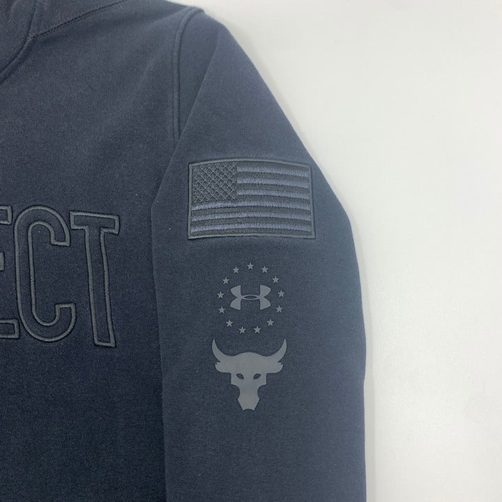 Under Armour UA The Rock Respect Hoodie Size M