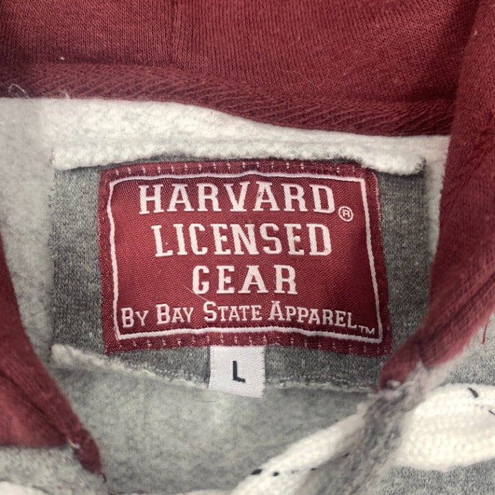 Harvard University Rugby Hoodie Size L