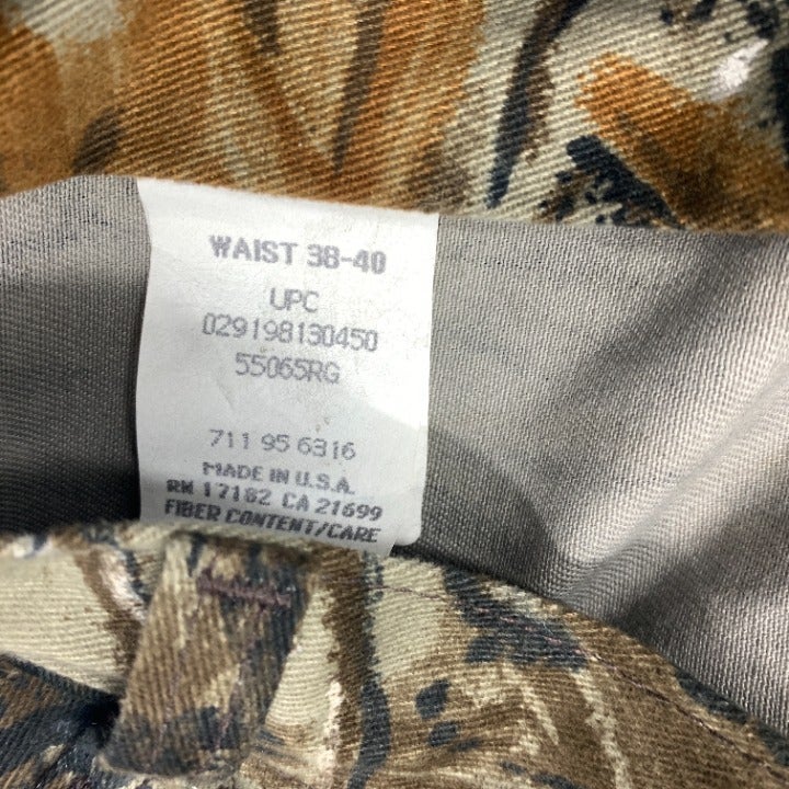 Walls Camo Cargo Pants Made in USA 36x33