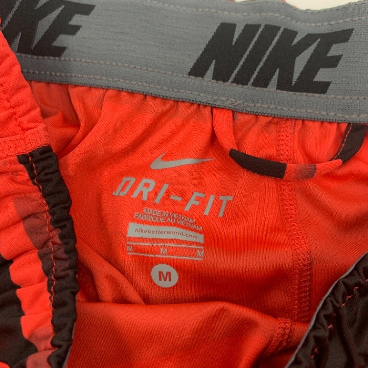 Red All Over Print Nike Shorts Size M