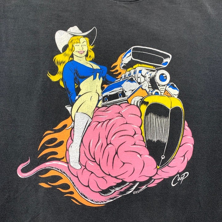 90s Butthole Surfers Cowgirl T-Shirt Size XL