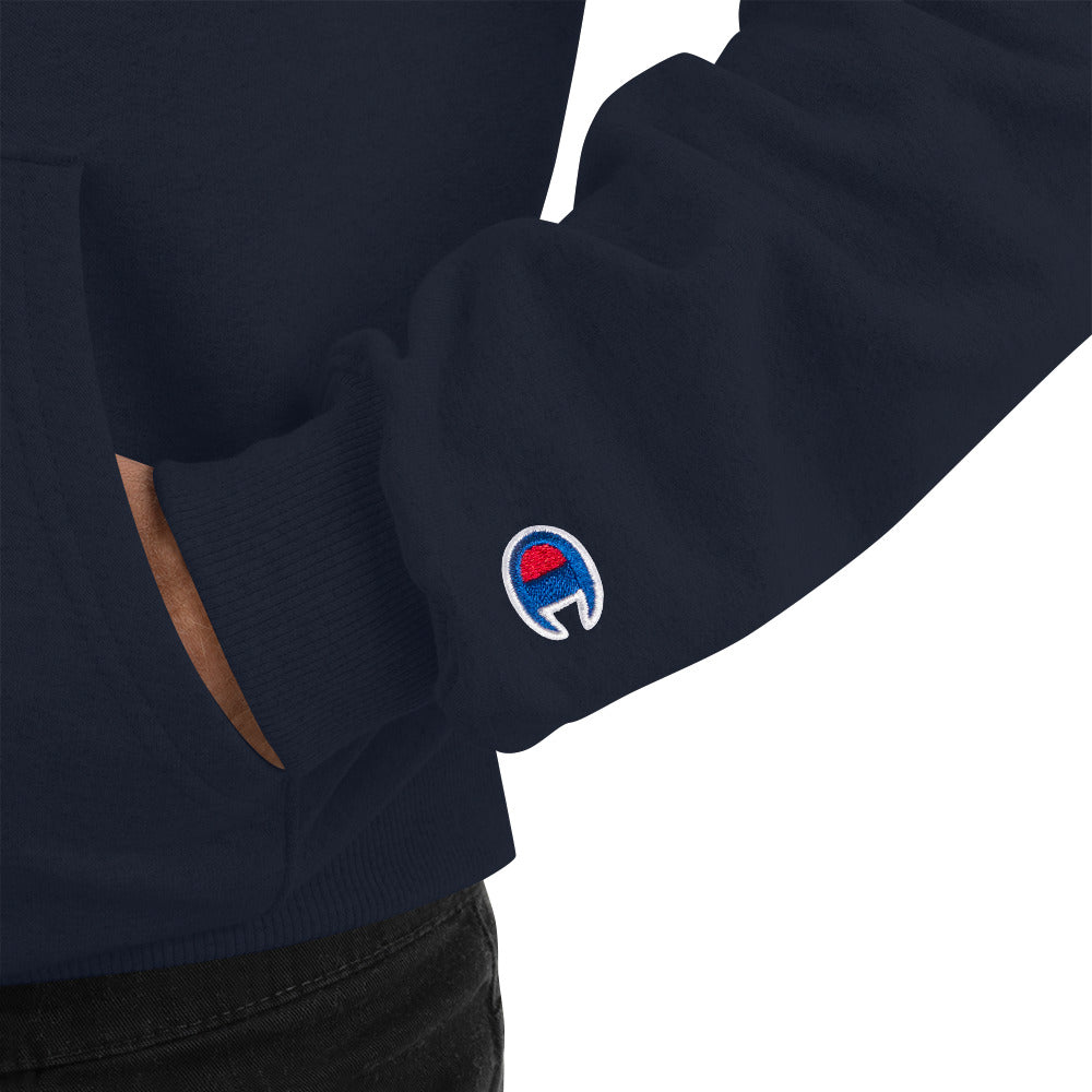 Upstate blue champion outlet crewneck