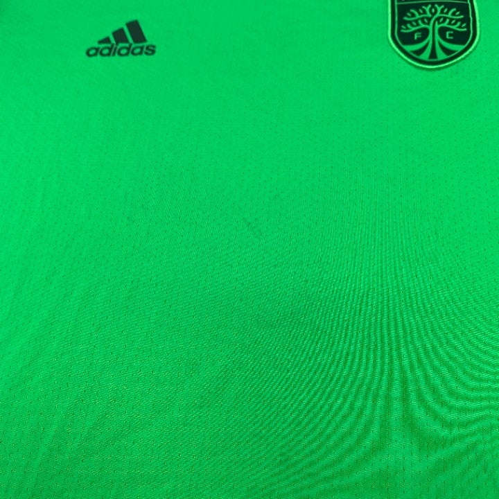 Green Austin FC Adidas Jersey Size L