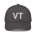 Vermont VT State Abbreviation Organic Cotton Dad Hat