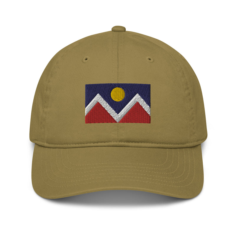 Denver Colorado Flag Organic Dad Hat