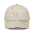 MKE Milwaukee Airport Code Organic Cotton Dad Hat