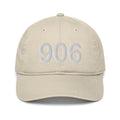 906 Upper Peninsula MI Organic Cotton Dad Hat