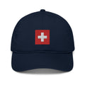 Switzerland Flag Organic Cotton Dad Hat