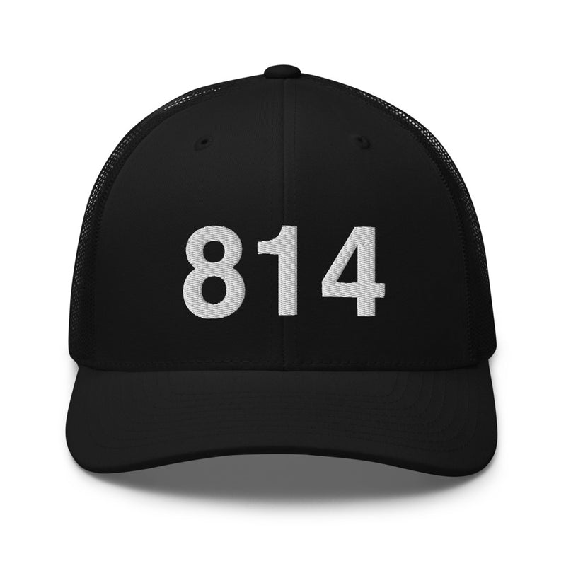 814 Erie Area Code Trucker Hat