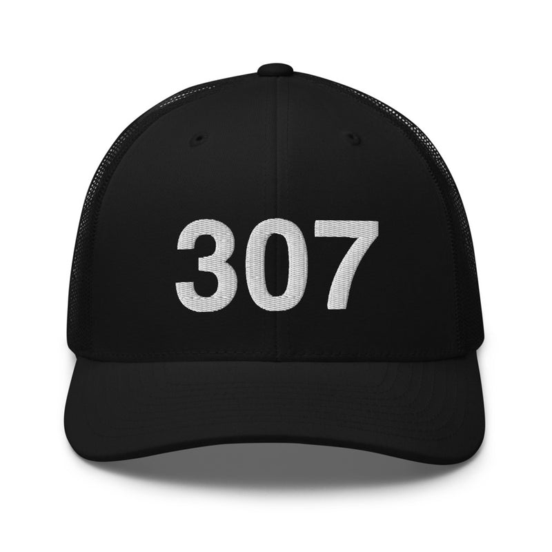 307 Wyoming Area Code Trucker Hat